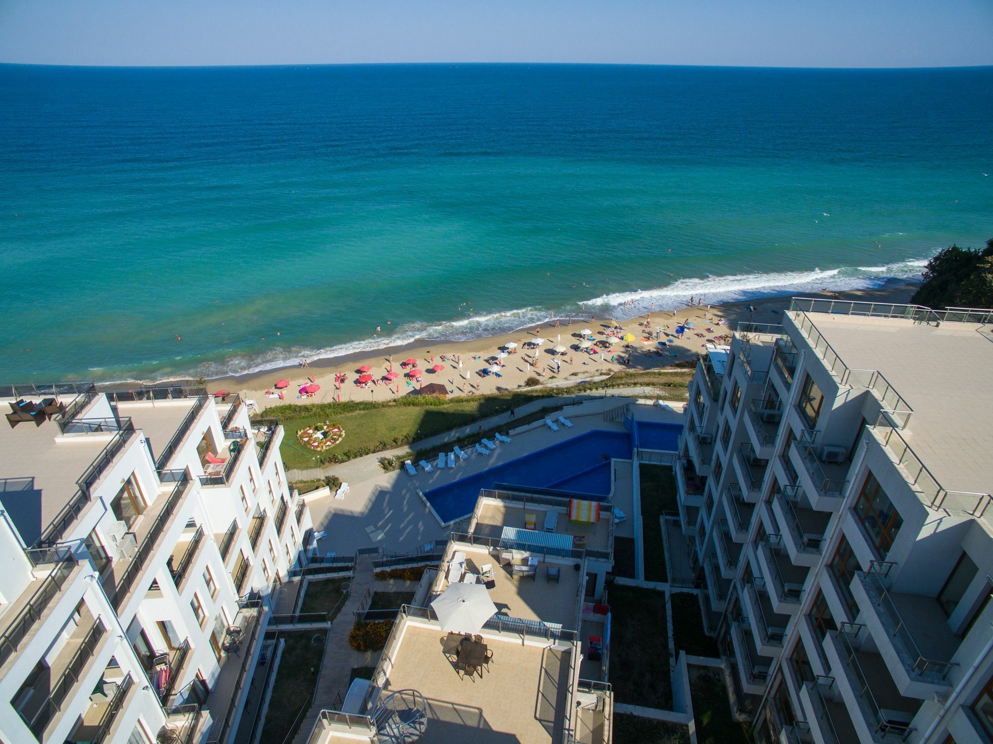 Byala Vista Cliff Apartments Luaran gambar
