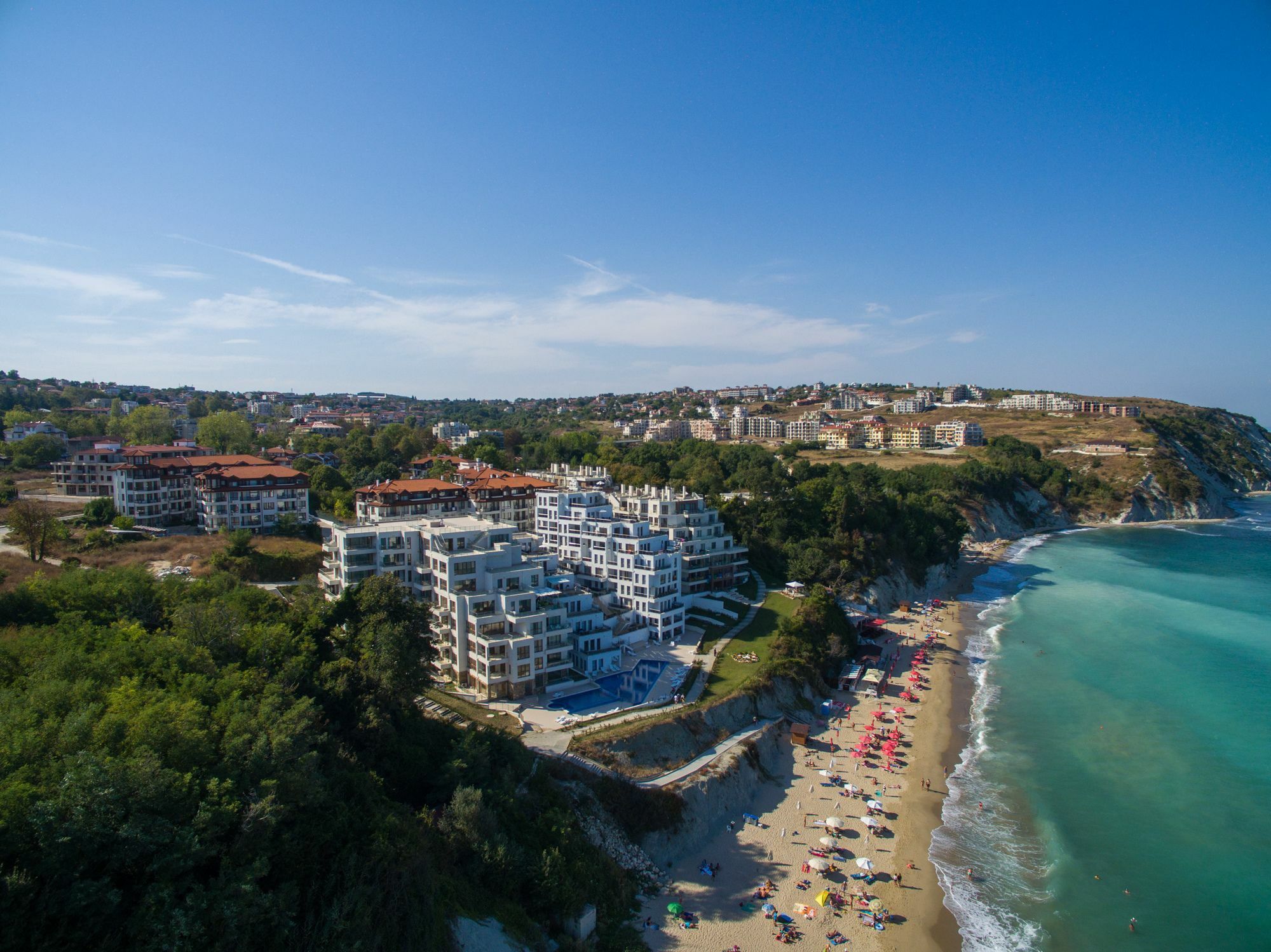 Byala Vista Cliff Apartments Luaran gambar